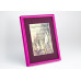 Frame 152, aluminum, color - violet glossy, baguette semicircular 11 mm Frame 152, aluminum, color - violet glossy, baguette semicircular 11 mm