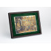 Frame 157, aluminium, color - dark leopard, glaze, semicircular baguette 11 mm Frame 157, aluminium, color - dark leopard, glaze, semicircular baguette 11 mm