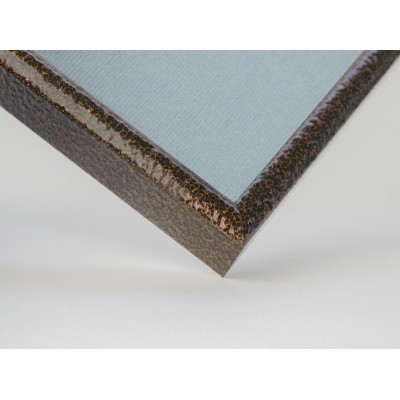 Frame 157, aluminium, color - dark leopard, glaze, semicircular baguette 11 mm Frame 157, aluminium, color - dark leopard, glaze, semicircular baguette 11 mm