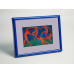 Frame 160, aluminum, color - glossy blue, baguette semicircular 11 mm