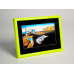 Frame 333, aluminum, color - neon yellow-light green glossy, semicircular baguette 11 mm
