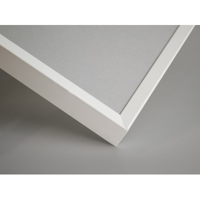 Frame 391, color - white, aluminium, rectangular 7 mm Frame 391, color - white, aluminium, rectangular 7 mm