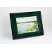 Custom frame size, aluminum, color - matt black, baguette 830 semicircular 11 mm